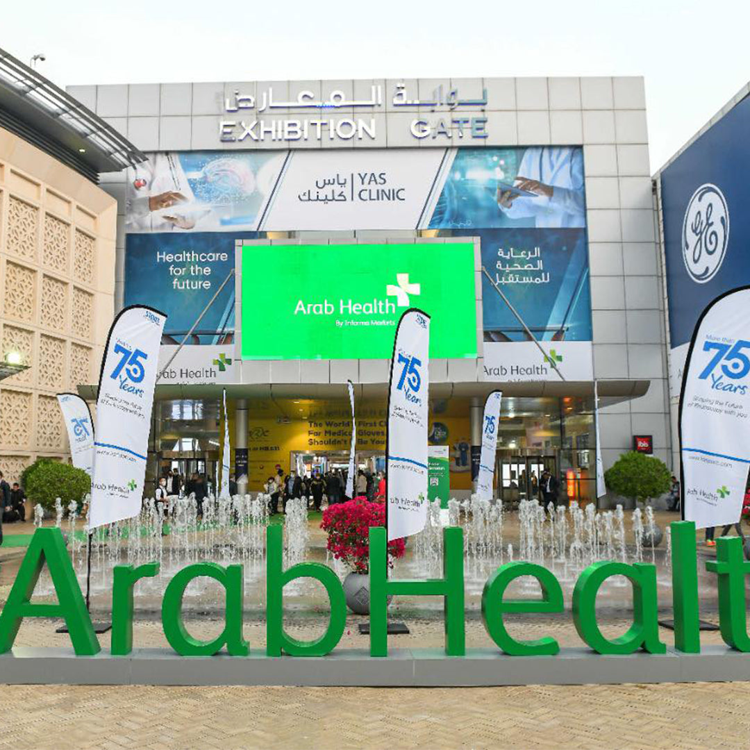 We traveled to Dubai, visited the prestigious Arab Health Expo and delighted everyone with Clinisept skin
